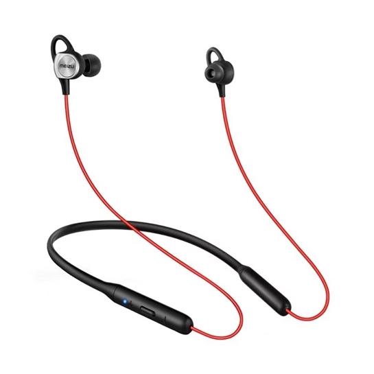 Навушники Meizu EP-52 Bluetooth Sports Earphone Black/Red - ціна, характеристики, відгуки, розстрочка, фото 1