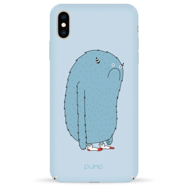 Чехол Pump Tender Touch Case for iPhone XS Max Blue Monster # - цена, характеристики, отзывы, рассрочка, фото 1