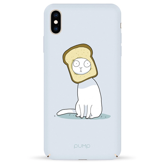 Чохол Pump Tender Touch Case for iPhone XS Max Cat in the Bread #