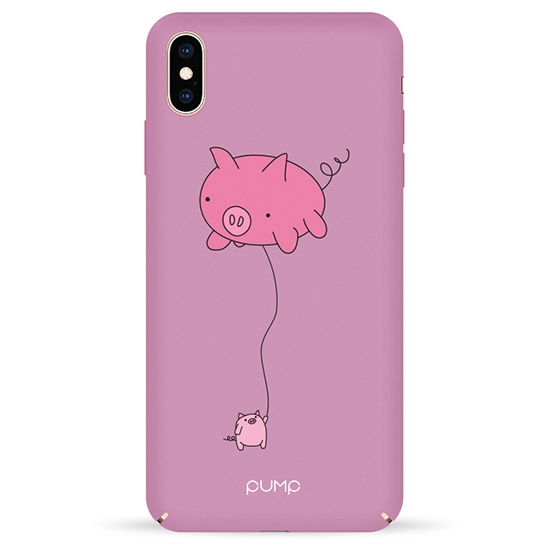 Чехол Pump Tender Touch Case for iPhone XS Max Pig Baloon # - цена, характеристики, отзывы, рассрочка, фото 1