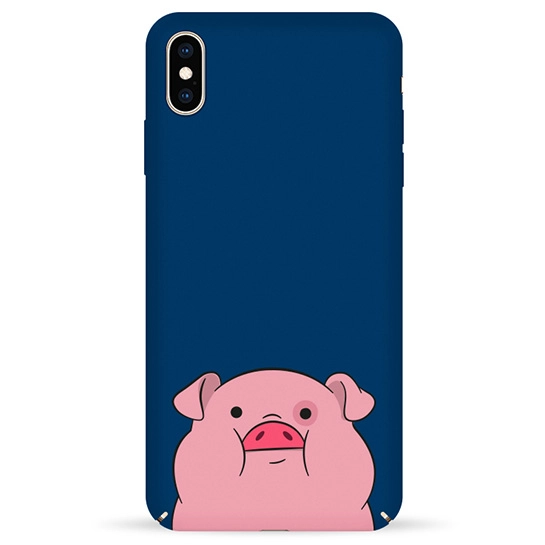 Чохол Pump Tender Touch Case for iPhone XS Max Pig Head #