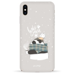 Чехол Pump Tender Touch Case for iPhone XS Max Snow Panda #