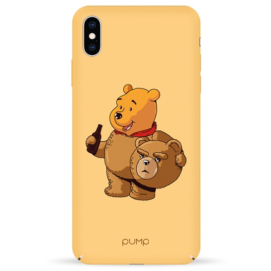 Чехол Pump Tender Touch Case for iPhone XS Max Ted The Pooh # - цена, характеристики, отзывы, рассрочка, фото 1