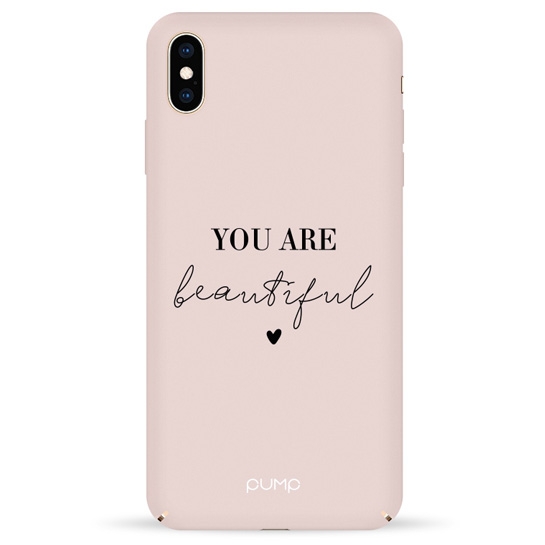 Чохол Pump Tender Touch Case for iPhone XS Max You Are Beautiful # - цена, характеристики, отзывы, рассрочка, фото 1