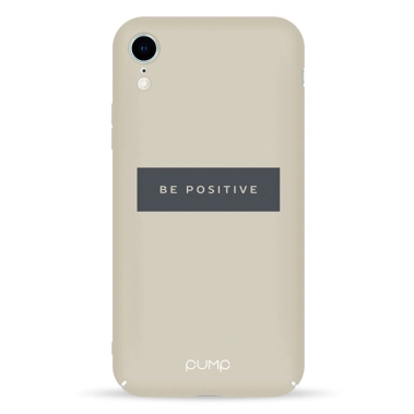 Чехол Pump Tender Touch Case for iPhone XR Be Positive # - цена, характеристики, отзывы, рассрочка, фото 1
