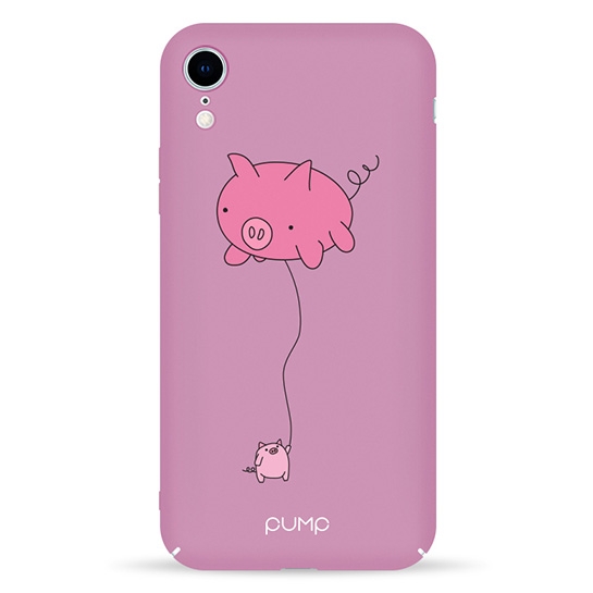 Чохол Pump Tender Touch Case for iPhone XR Pig Baloon # - ціна, характеристики, відгуки, розстрочка, фото 1
