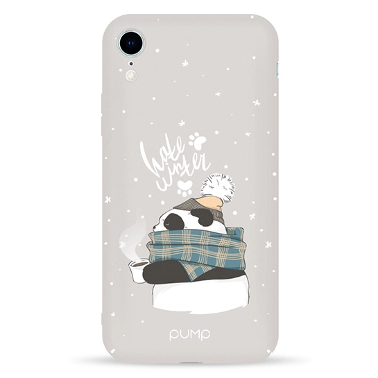 Чехол Pump Tender Touch Case for iPhone XR Snow Panda #