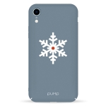 Чехол Pump Tender Touch Case for iPhone XR Snowflake #