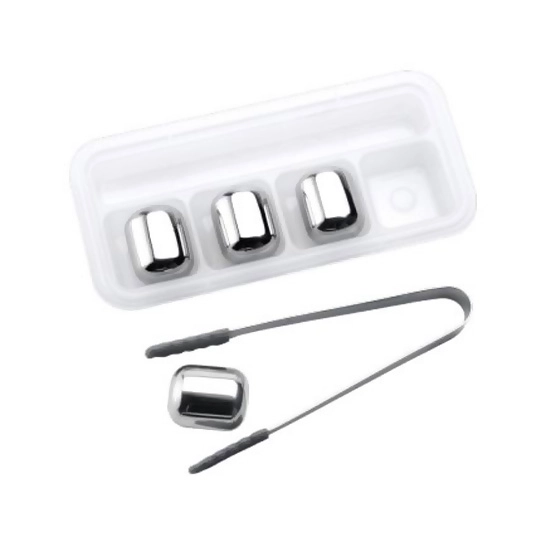 Охлаждающие камни Xiaomi Circle Joy Stainless Steel Ice Cubes 4pcs