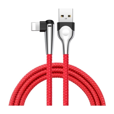 Кабель Baseus MVP Mobile Game Lightning to USB Cable Red - цена, характеристики, отзывы, рассрочка, фото 1