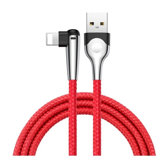 Кабель Baseus MVP Mobile Game Lightning to USB Cable Red - ціна, характеристики, відгуки, розстрочка, фото 1