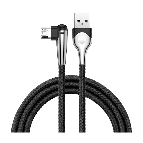 Кабель Baseus MVP Mobile Game Micro to USB Cable 2.4A 1M Black