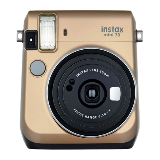 Камера миттєвого друку FUJIFILM Instax Mini 70 Gold EX D - ціна, характеристики, відгуки, розстрочка, фото 1