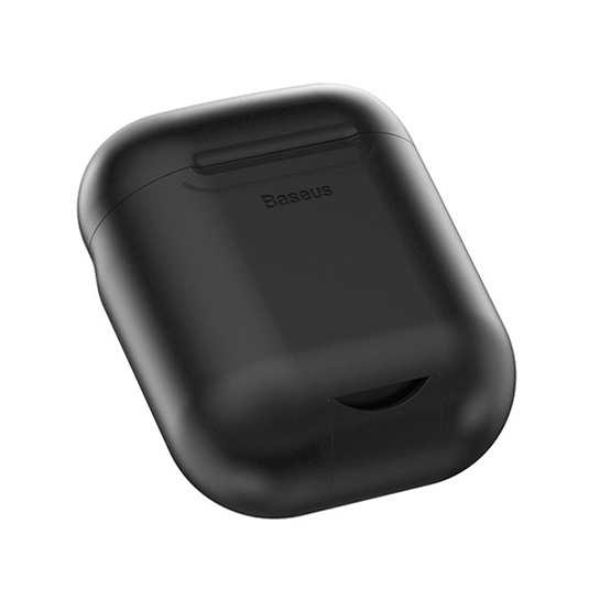 Чохол Baseus Wireless Charge Silicone Case for Apple AirPods Black - ціна, характеристики, відгуки, розстрочка, фото 3