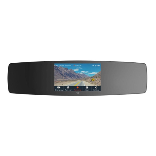 Відеореєстратор Xiaomi YI Mirror Dash Camera International Edition - ціна, характеристики, відгуки, розстрочка, фото 1