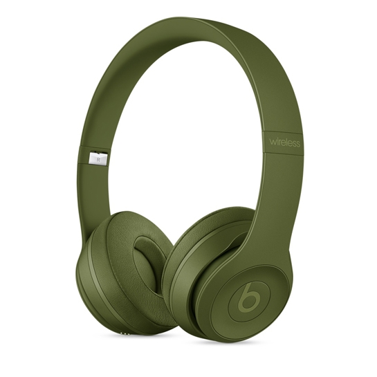 Навушники Beats Audio Solo 3 Wireless On-Ear Headphones Turf Green - ціна, характеристики, відгуки, розстрочка, фото 1