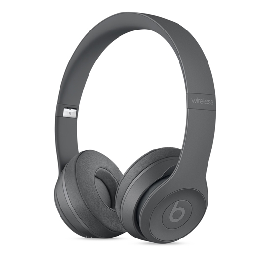 Навушники Beats Audio Solo 3 Wireless On-Ear Headphones Asphalt Gray - ціна, характеристики, відгуки, розстрочка, фото 1