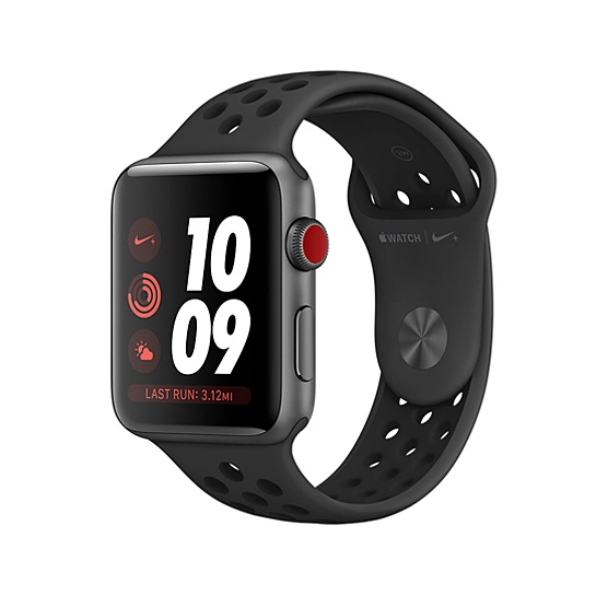 Смарт Часы Apple Watch Series 3 Nike+ LTE 38mm Space Gray Aluminum Case with Anthracite/Black