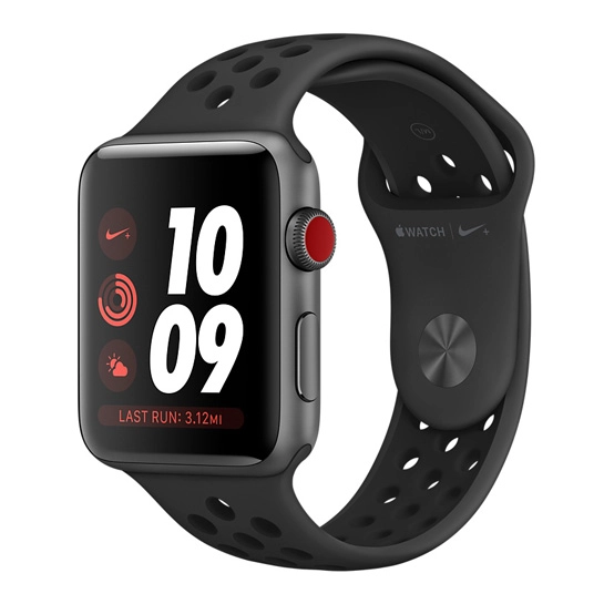 Смарт Часы Apple Watch Series 3 Nike+ LTE 42mm Space Gray Aluminum Case with Anthracite/Black Nike