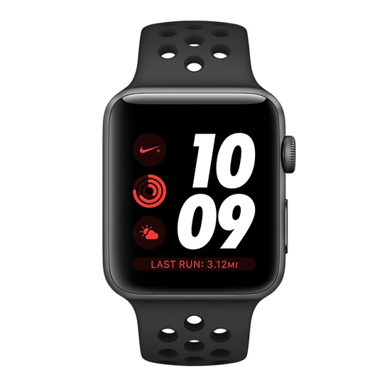 Смарт Годинник Apple Watch Series 3 Nike+ LTE 42mm Space Gray Aluminum Case with Anthracite/Black Nike - ціна, характеристики, відгуки, розстрочка, фото 2