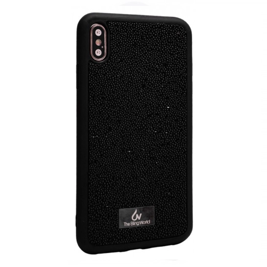 Чехол The Bling World Rock Diamond Case for iPhone X/XS Black
