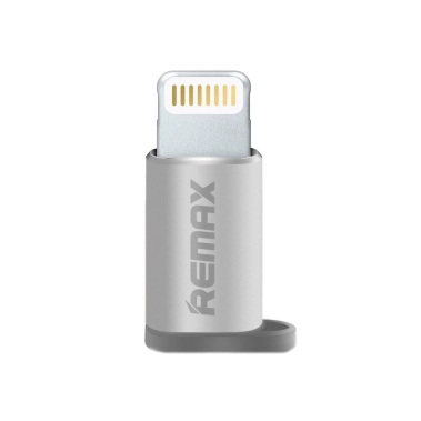 Переходник Remax OTG Micro USB to Lightning Adapter Silver - цена, характеристики, отзывы, рассрочка, фото 1