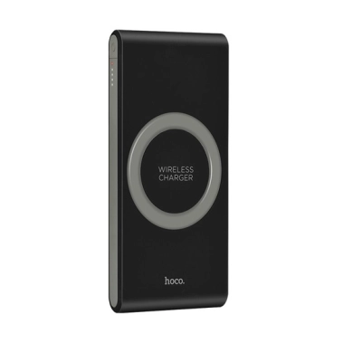 Внешний аккумулятор Hoco Power Bank B32 Wireless Charger 8000 mAh Black - цена, характеристики, отзывы, рассрочка, фото 1