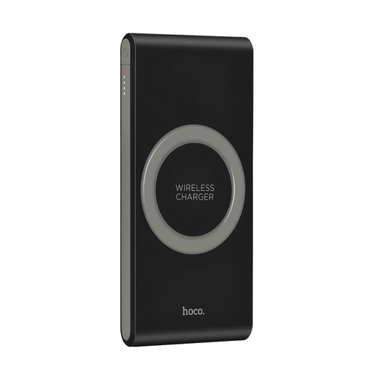 Внешний аккумулятор Hoco Power Bank B32 Wireless Charger 8000 mAh Black
