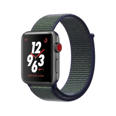 Смарт Годинник Apple Watch Series 3 Nike+ LTE 38mm Space Gray Aluminum Case with Midnight Fog Nike Sport - цена, характеристики, отзывы, рассрочка, фото 1