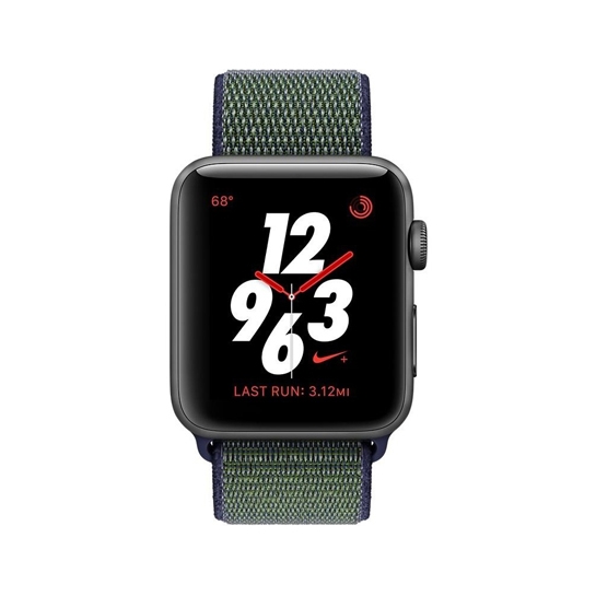 Смарт Часы Apple Watch Series 3 Nike+ LTE 38mm Space Gray Aluminum Case with Midnight Fog Nike Sport - цена, характеристики, отзывы, рассрочка, фото 2