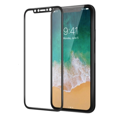 Стекло iLera Eclat Full 3D for iPhone 11 Pro/XS/X Front Black - цена, характеристики, отзывы, рассрочка, фото 1