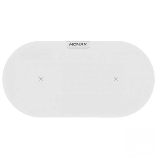 Бездротовий зарядний пристрій Momax Q.Pad Dual Wireless Charger White