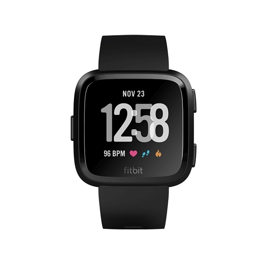 Смарт-годинник Fitbit Versa Black - ціна, характеристики, відгуки, розстрочка, фото 1