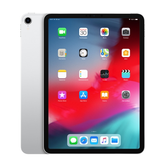 Планшет Apple iPad Pro 11" 256Gb Wi-Fi Silver 2018 - цена, характеристики, отзывы, рассрочка, фото 1