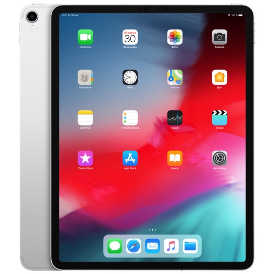 Планшет Apple iPad Pro 12.9" 1TB Wi-Fi + 4G Silver 2018 - ціна, характеристики, відгуки, розстрочка, фото 1