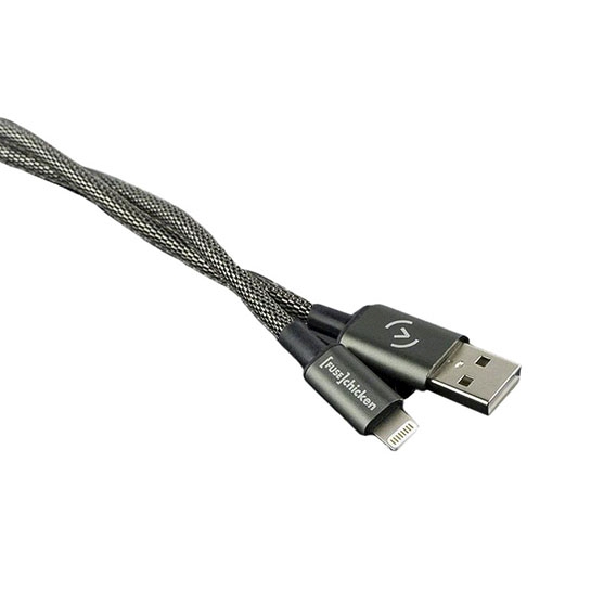 Кабель Fuse Chicken Shield Lighting to USB Cable Black* - цена, характеристики, отзывы, рассрочка, фото 1