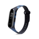 Ремешок для браслета Xiaomi Mi Band 3/4 Military Navy Blue