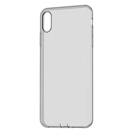 Чохол Baseus Simplicity Transparent TPU Case for iPhone XR Black - ціна, характеристики, відгуки, розстрочка, фото 1