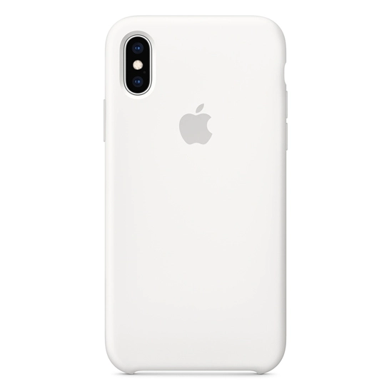 Чехол Apple Silicone Case for iPhone XS White