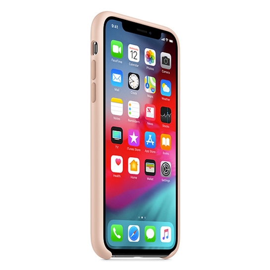 Чехол Apple Silicone Case for iPhone XS Pink Sand - цена, характеристики, отзывы, рассрочка, фото 3