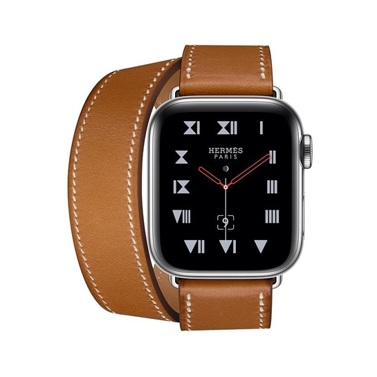 Смарт-годинник Apple Watch Hermes Series 4 + LTE 40mm Stainless Steel Case with Bareni Leather Tour Band - ціна, характеристики, відгуки, розстрочка, фото 3