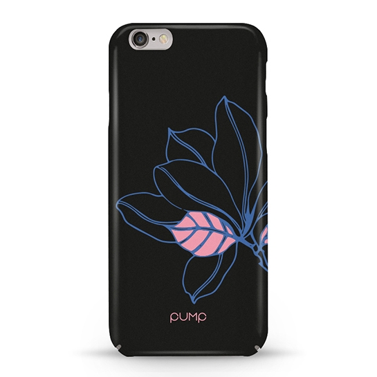 Чехол Pump Tender Touch Case for iPhone 6/6S Black Flower # - цена, характеристики, отзывы, рассрочка, фото 1