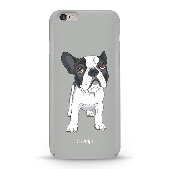 Чохол Pump Tender Touch Case for iPhone 6/6S Bulldog on Gray # - ціна, характеристики, відгуки, розстрочка, фото 1