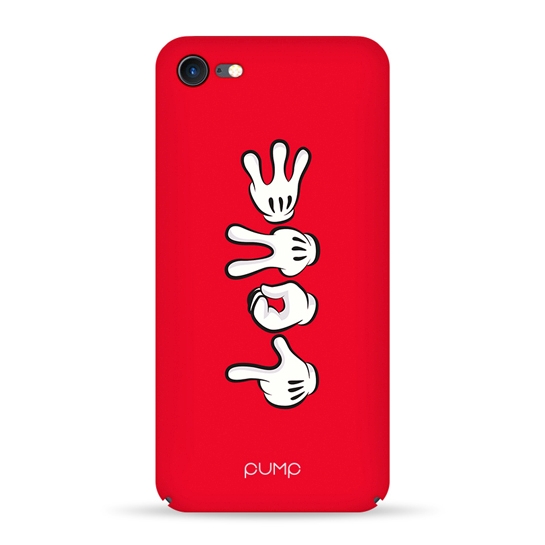 Чохол Pump Tender Touch Case for iPhone SE2/8/7 Hands Mickey Love # - ціна, характеристики, відгуки, розстрочка, фото 1