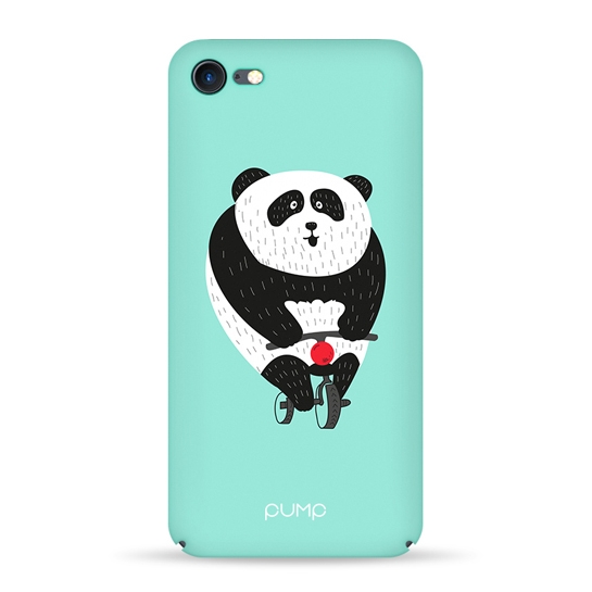 Чохол Pump Tender Touch Case for iPhone SE2/8/7 Panda Bicycle # - ціна, характеристики, відгуки, розстрочка, фото 1