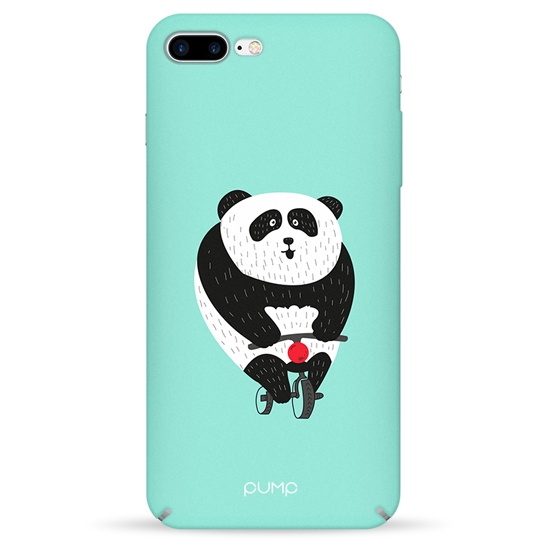 Чехол Pump Tender Touch Case for iPhone 8 Plus/7 Plus Panda Bicycle # - цена, характеристики, отзывы, рассрочка, фото 1