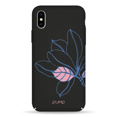Чохол Pump Tender Touch Case for iPhone X/XS Black Flower # - цена, характеристики, отзывы, рассрочка, фото 1