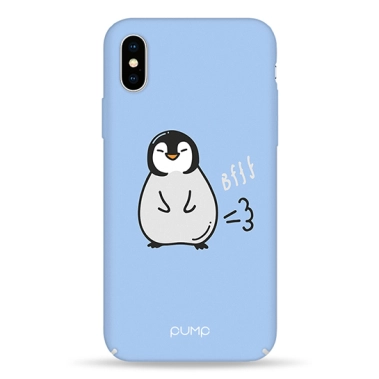 Чохол Pump Tender Touch Case for iPhone X/XS Penquin Bfff # - цена, характеристики, отзывы, рассрочка, фото 1