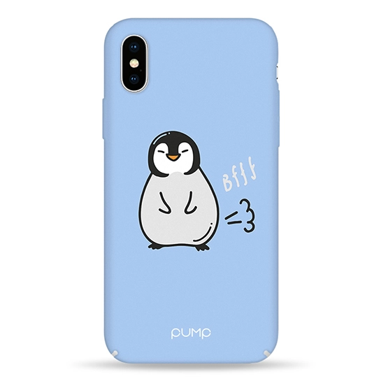 Чехол Pump Tender Touch Case for iPhone X/XS Penquin Bfff #