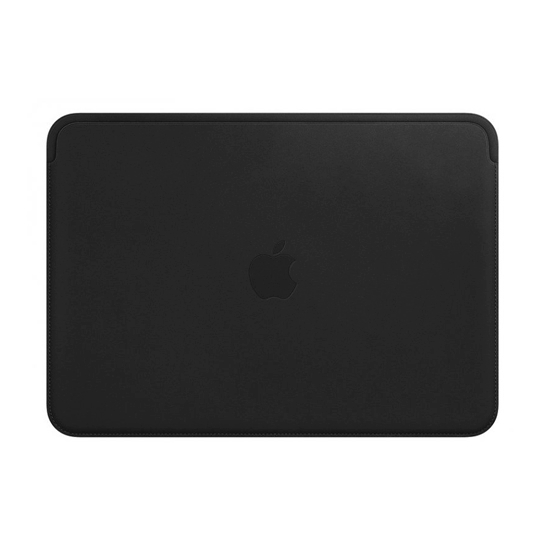 Чехол Apple Leather Case for MacBook 12"  Black - цена, характеристики, отзывы, рассрочка, фото 1